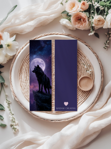 5906040419732 Zakładka do książki 6x18 cm wilk i księżyc fantasy MaDam Creative (2).png