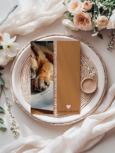 5906040419756 Zakładka do książki 6x18 cm pies śpiący na książce MaDam Creative (2).png