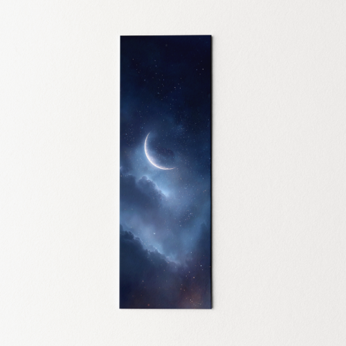 5906040419992 Zakładka do książki 6x18 cm księżyc nocne niebo MaDam Creative.png