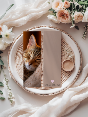 5906040420127 Zakładka do książki 6x18 cm kotek cozy śpiący MaDam Creative (2).png