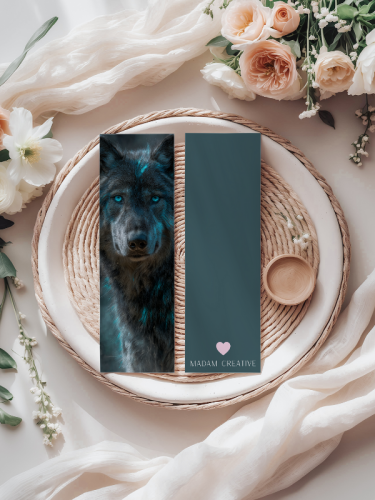5906040419695 Zakładka do książki 6x18 cm wilk niebieskie oczy MaDam Creative (2).png