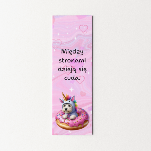 5906040418063 Zakładka do książki 6x18 cm jednorożec magiczny booklover MaDam Creative.png