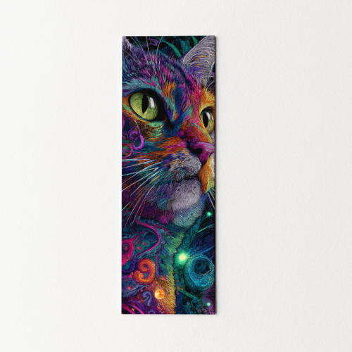 5906040418285 Zakładka do książki 6x18 cm kolorowy kot fantasy MaDam Creative.png