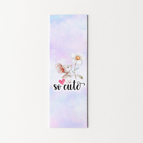 5906040419251 Zakładka do książki 6x18 cm myszka so cute MaDam Creative.png