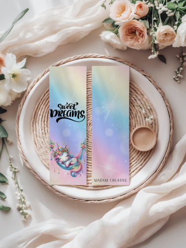 5906040419206 Zakładka do książki 6x18 cm jednorożec Sweet Dreams MaDam Creative (2).png
