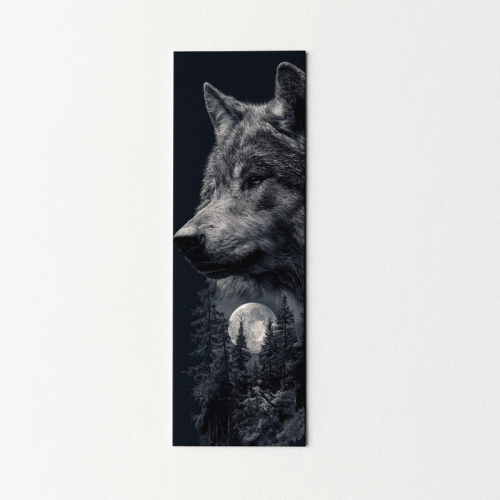 5906040419688 Zakładka do książki 6x18 cm wilk nocą 2 MaDam Creative.png