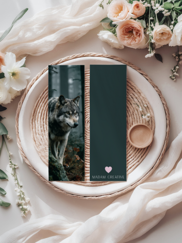 5906040419664 Zakładka do książki 6x18 cm wilk w lesie MaDam Creative (2).png
