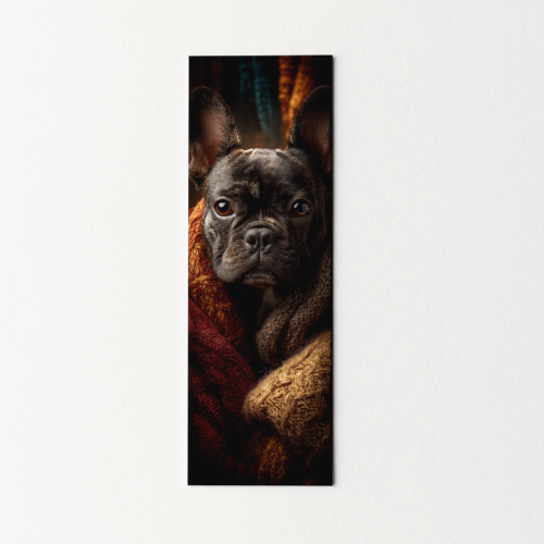 5906040419916 Zakładka do książki 6x18 cm buldog francuski portret MaDam Creative.png