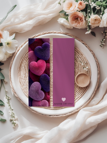 5906040418988 Zakładka do książki 6x18 cm różowo fioletowe serca MaDam Creative (2).png