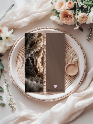 5906040418711 Zakładka do książki 6x18 cm przytulony kot w kocyku MaDam Creative (2).png