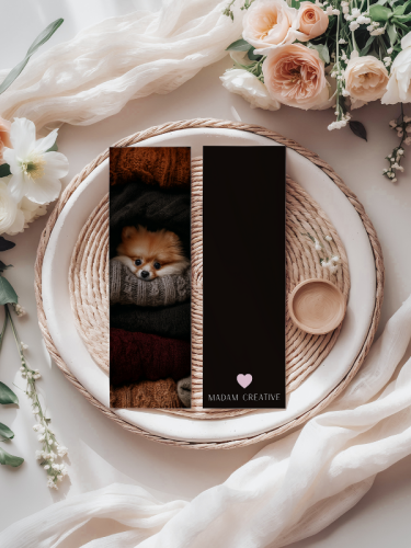 5906040419954 Zakładka do książki 6x18 cm malutki piesek w kocu MaDam Creative (2).png