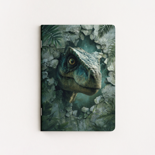 Notes A5 gładki 80 kartek Dinozaur strażnik dżungli MaDam Creative