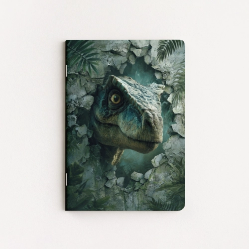 Notes A5 gładki 80 kartek Dinozaur strażnik dżungli MaDam Creative