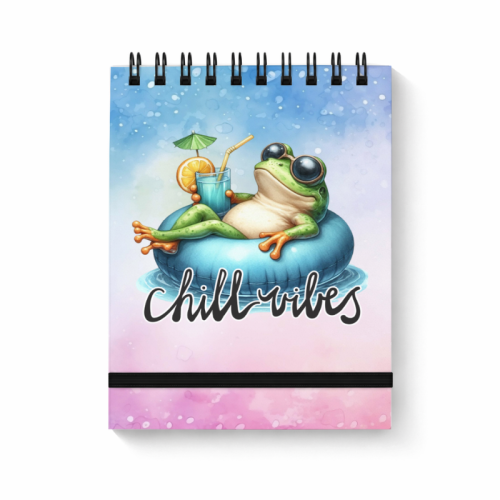 Żaba Chill Vibes Tropikalny MaDam Creative.png