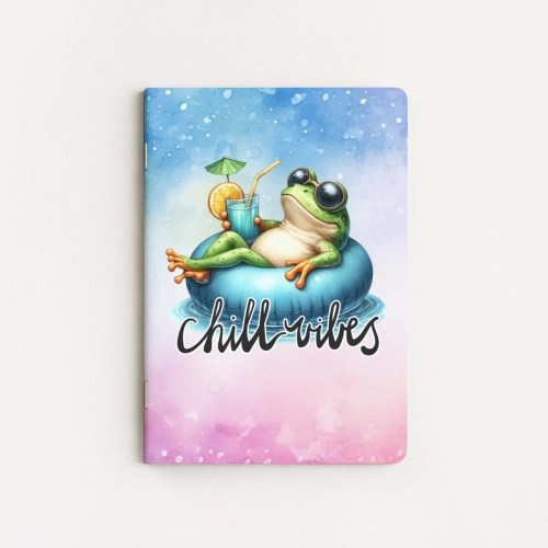 Żaba Chill Vibes Tropikalny MaDam Creative.png