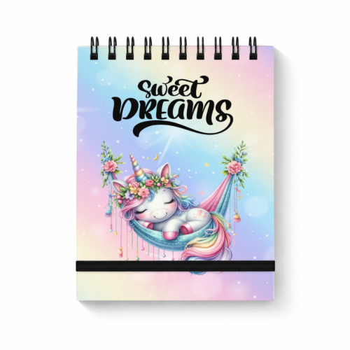 Sweet Dreams Jednorożec Tęczowy MaDam Creative.png