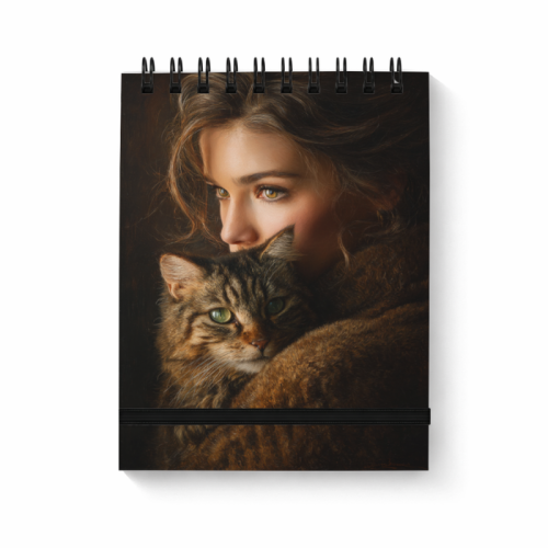 Dziewczyna przytulająca kota MaDam Creative.png