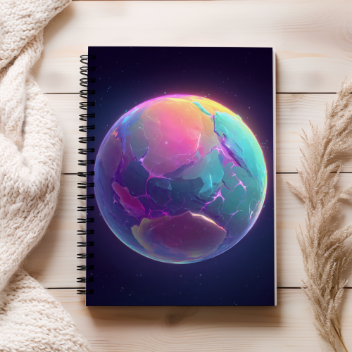 Notes A5 gładki 80 kartek Holograficzna planeta MaDam Creative (2).png