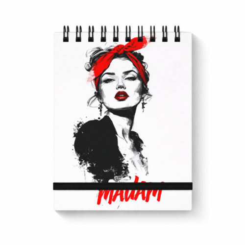 Kobieta w czerwonej chuście MaDam Creative.png