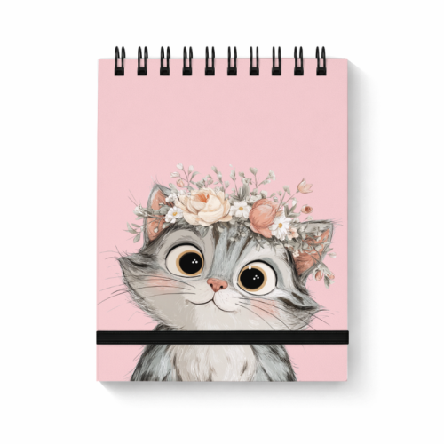 Kot w Wianku Pastelowy Róż MaDam Creative.png