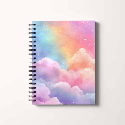 Notes A5 gładki 80 kartek Kolorowe pastelowe niebo MaDam Creative.png