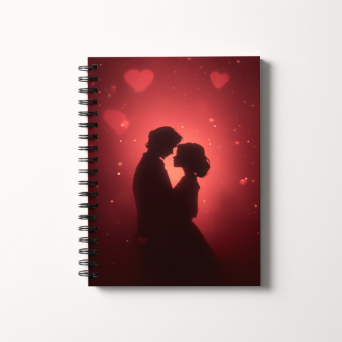 Notes A5 gładki 80 kartek Zakochani w czerwonym blasku MaDam Creative.png
