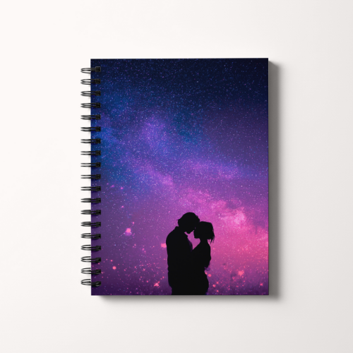 Notes A5 gładki 80 kartek Zakochani pod nocnym niebem MaDam Creative.png