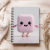 Notes A5 gładki 80 kartek Słodki marshmallow różowy MaDam Creative (2).png