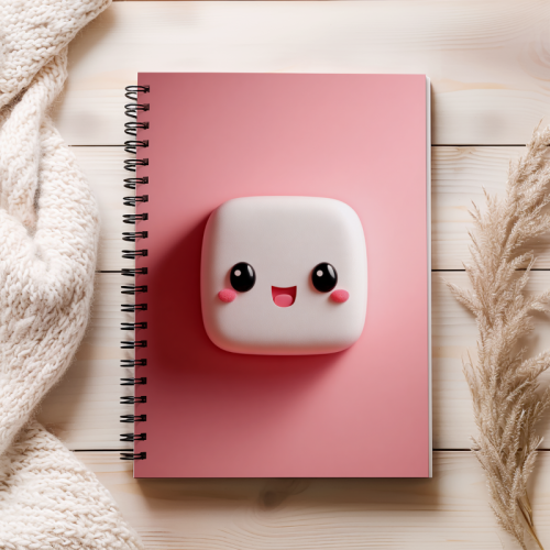 Notes A5 gładki 80 kartek Słodki marshmallow MaDam Creative (2).png