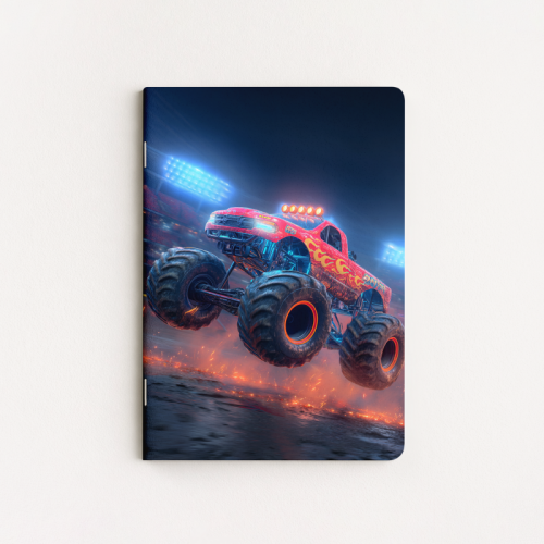 Neonowy monster truck nocą MaDam Creative.png
