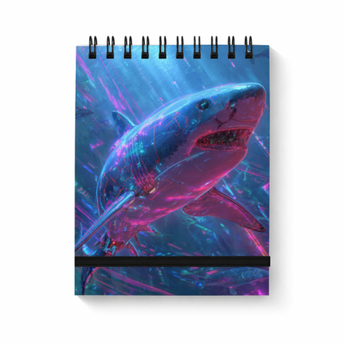 Neonowy rekin futurystyczny MaDam Creative.png