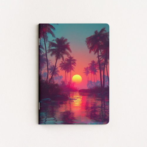 Neonowy zachód słońca wśród palm MaDam Creative.png