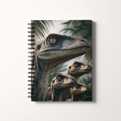 Notes A5 gładki 80 kartek Przyjaciele dinozaury MaDam Creative.png