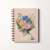 Notes A5 gładki 80 kartek Portret kobiety z kwiatową koroną MaDam Creative.png