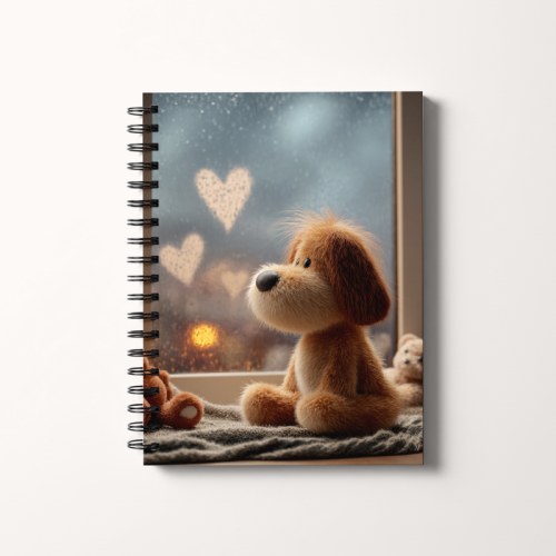 5906040421193 Notes A5 gładki 80 kartek Pluszowy piesek marzyciel MaDam Creative.png