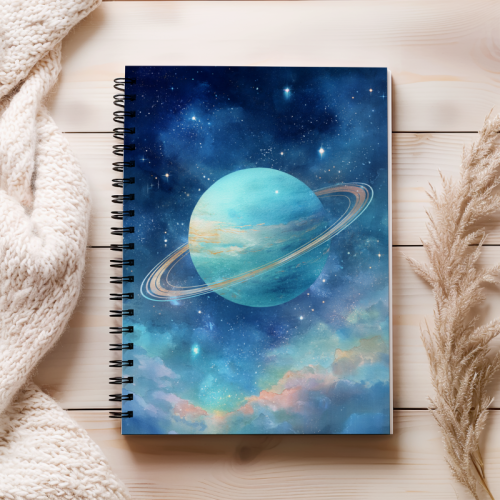 Notes A5 gładki 80 kartek Planeta z pierścieniami MaDam Creative (2).png