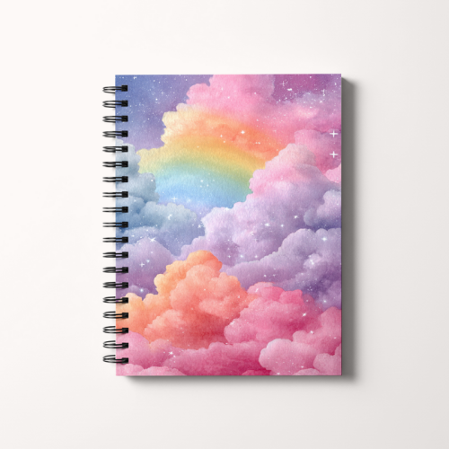 Notes A5 gładki 80 kartek Pastelowe chmury fantasy MaDam Creative.png