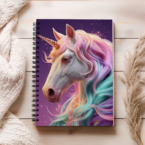 Notes A5 gładki 80 kartek Pastelowy jednorożec magiczny MaDam Creative (2).png