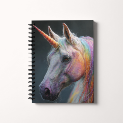 Notes A5 gładki 80 kartek Pastelowy jednorożec marzeń MaDam Creative.png