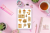 Naklejki Foliowe 13x19 Grzybowa Kolekcja – Mykologia i jesienne inspiracje MaDam Creative