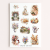Naklejki Foliowe 13x19 Francuska Willa – Rustykalny klimat wsi MaDam Creative