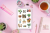 Naklejki Foliowe 13x19 Domowe Dekoracje – Styl i przytulne wnętrza MaDam Creative