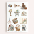 Naklejki Foliowe 13x19 Boho Planner – Artystyczne Notatki MaDam Creative