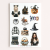 Naklejki Foliowe 13x19 Halloween – Duchy i Dynie MaDam Creative