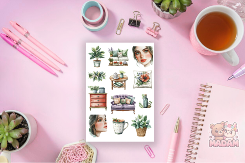 Naklejki Foliowe 13x19 Architektura wnętrz MaDam Creative