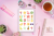 Naklejki Foliowe 13x19 Lato MaDam Creative