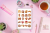 Naklejki Foliowe 13x19 Ciasto Kawaii Bakery MaDam Creative