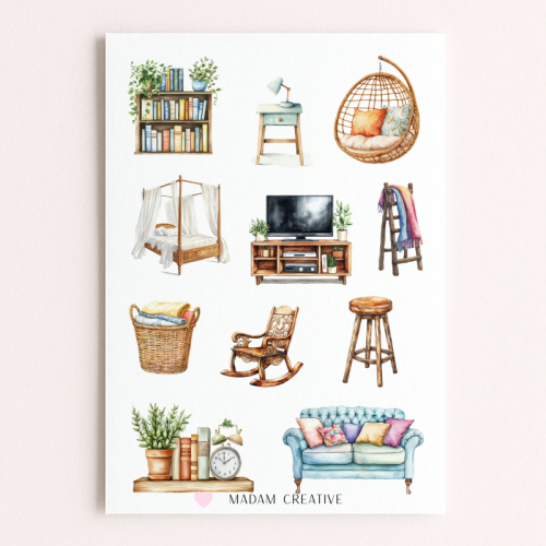 Naklejki Foliowe 13x19 Wnetrze MaDam Creative