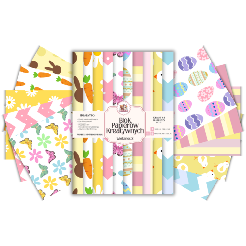 5906040454047 Blok Papierów Kreatywnych Wielkanoc 2– do Scrapbookingu i Journalingu MaDam Creative.png