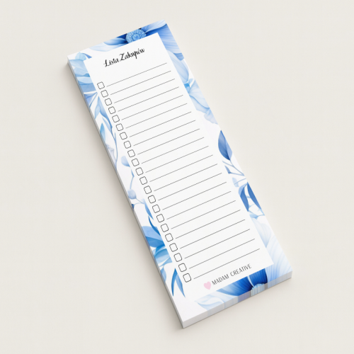5906040454375Lista zakupów magnetyczna na lodówkę 9x21 50 kartek niebieskie kwiaty MaDam Creative.png